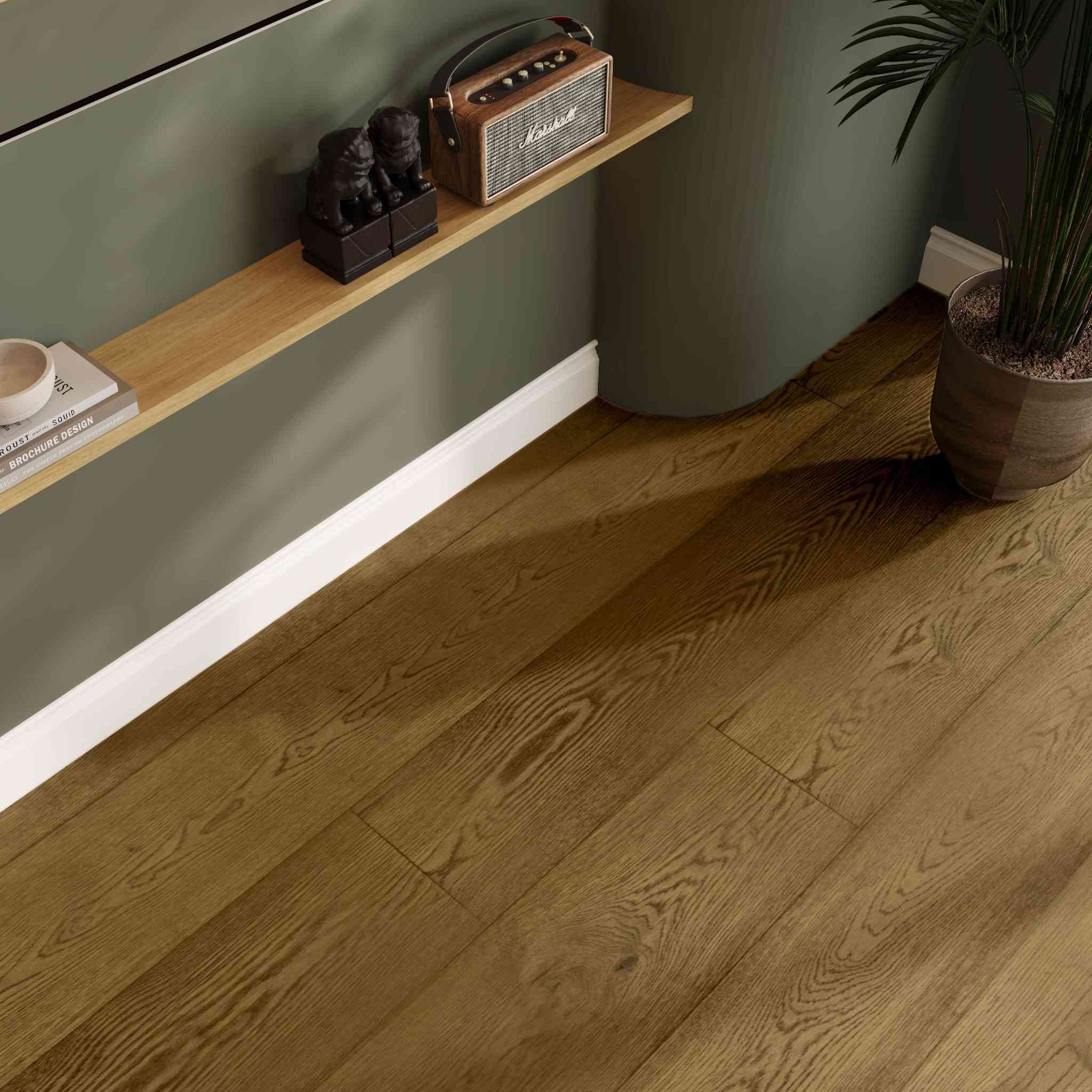 Hardwood Engineered Amber Grain Oak